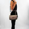 Baguette bag Liu Jo c/flap lille bronze