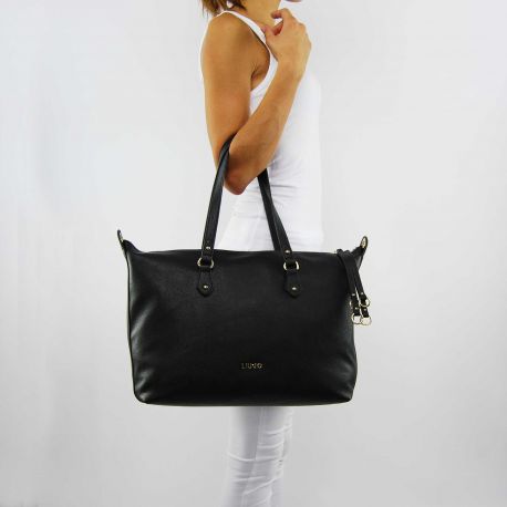 Shopping bag Liu Jo, L eze black