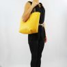 Shopping bag, reversible, Liu Jo narcissus root ochre