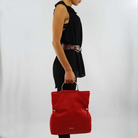 Shoulder bag Liu Jo m maincy mars red