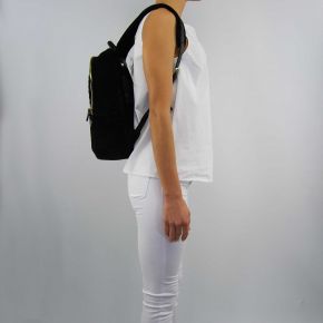 Bolsa mochila de Twin-Set-de terciopelo negro