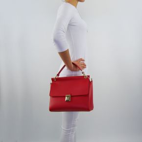 Bag duffle bag Patrizia Pepe matt red