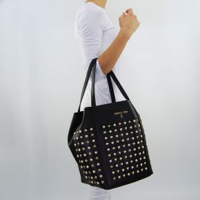 Bag bucket Patrizia Pepe black rock black