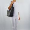 Sac Shopping par Patrizia Pepe gris foncé gris foncé