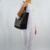 Shopping bag by Patrizia Pepe reversible new rock black