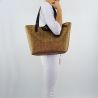 Sac Shopping par Patrizia Pepe réversible rouille twist