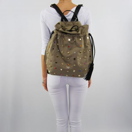 Bag backpack Patrizia Pepe generic beige rives