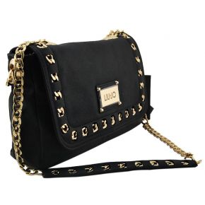 SHOULDER STRAP CASSIOPEIA BLACK LIU JO