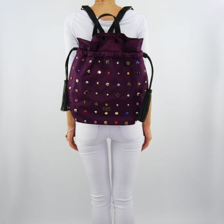 Borsa zaino Patrizia Pepe generic plum violet rives