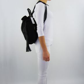Rucksack handtasche von Patrizia Pepe-schwarz
