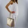 Shopping bag von Patrizia Pepe reversible-gold-silber-new gold silver