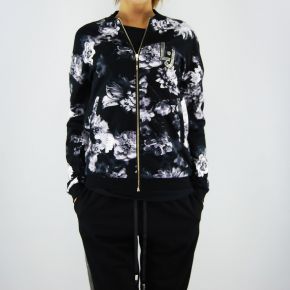 Sweatshirt geöffnet Liu Jo aruba flower schwarz