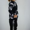 Sweatshirt open Liu Jo aruba flower black