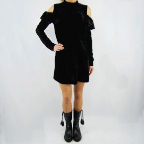 Dress Everis flaca glossy black
