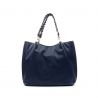 Borsa shopping satchel Liu Jo blu marino