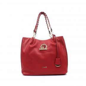 Sac Shopping sac Liu Jo rouge cerise