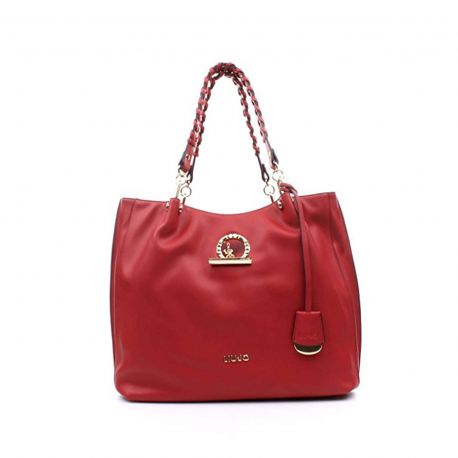 Sac Shopping sac Liu Jo rouge cerise