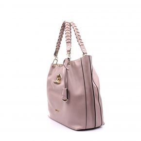 Shopping bag satchel Liu Jo pink quartz