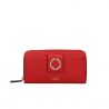 Cartera de Liu Jo xl zip alrededor de rojo cereza