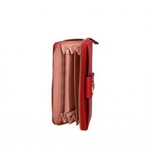 Wallet Liu Jo xl zip around cherry red