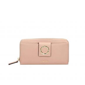 Wallet Liu Jo xl zip around rose quartz