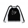 Sweat-shirt Liu Jo charlotte dans un sweat-shirt noir et blanc