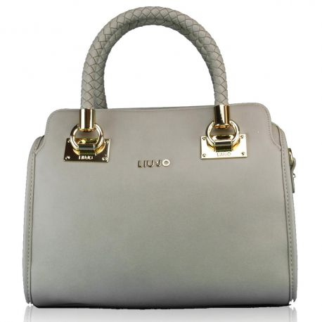 Borsa bauletto Liu Jo m anna nappa pale brown