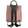 Borsa zaino Twin Set grande satinato nude