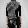 Scarf Twin-set row grey