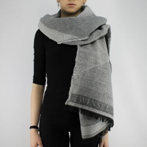 Scarf Twin-set row grey