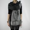 Bufanda, Twin set dark grey melange