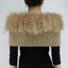 Fur collar Liujo biscuit