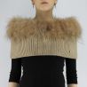 Fur collar Liujo biscuit