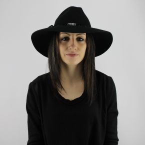 Cappello tesa larga Liu Jo nero