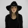 Hat wide brim Liu Jo black