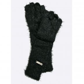 Handschuhe-Liu Jo Sport logo schwarz