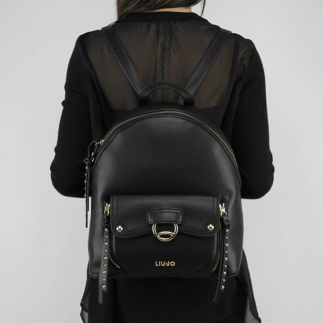 Borsa zaino Liu Jo m backpack dakota nero