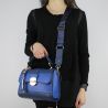 Sac à bandoulière Liu Jo poignée supérieure Kansas bleu N18107 E0001