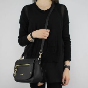 Bolso de hombro de Liu Jo Silla de Ohio negro N18195 E0037