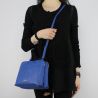 Shoulder bag Liu Jo Beauty Double Zip blue N18130 E0037