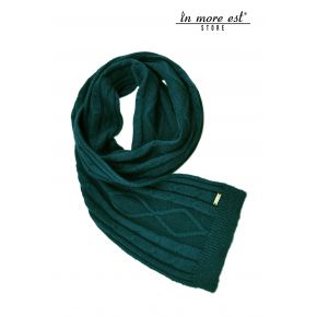 SCARF TRICOT LIONS GREEN OIL LIU JO