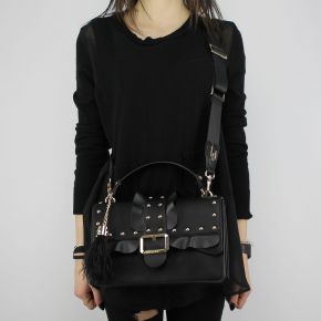 Shoulder bag Liu Jo top handle Melros black N18055 E0050