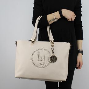 Bolsa de compras de Liu Jo Tote Colorado soja N18212 E0037