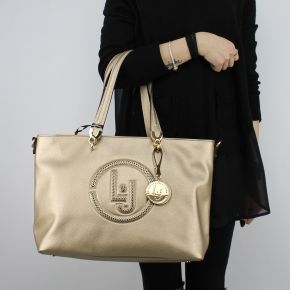 Borsa Shopping Liu Jo Tote Colorado oro N18212 E0037