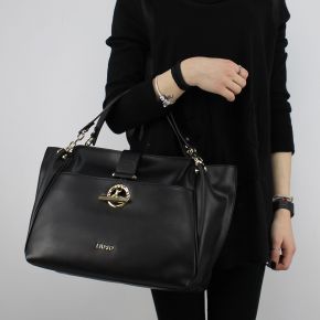 Borsa bauletto Liu Jo Satchel Florida black A18055 E0007