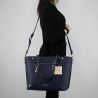 Bolsa de compras de Liu Jo Tote Ohio azul N18190 E0037