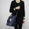 Bolsa de compras de Liu Jo Tote Ohio azul N18190 E0037