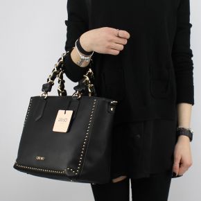 Bolsa de compras de Liu Jo Bolso Precioso negro A18020 E0010