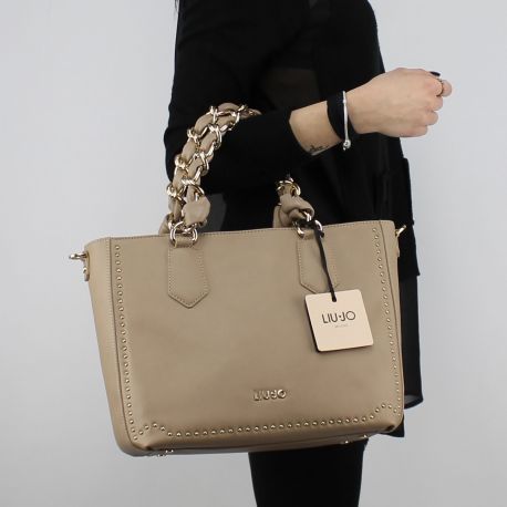 Shopping bag Liu Jo Tote Lovely You sandstone A18020 E0010