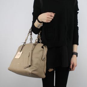 Shopping bag Liu Jo Satchel Detroit tortora A18001 E0027